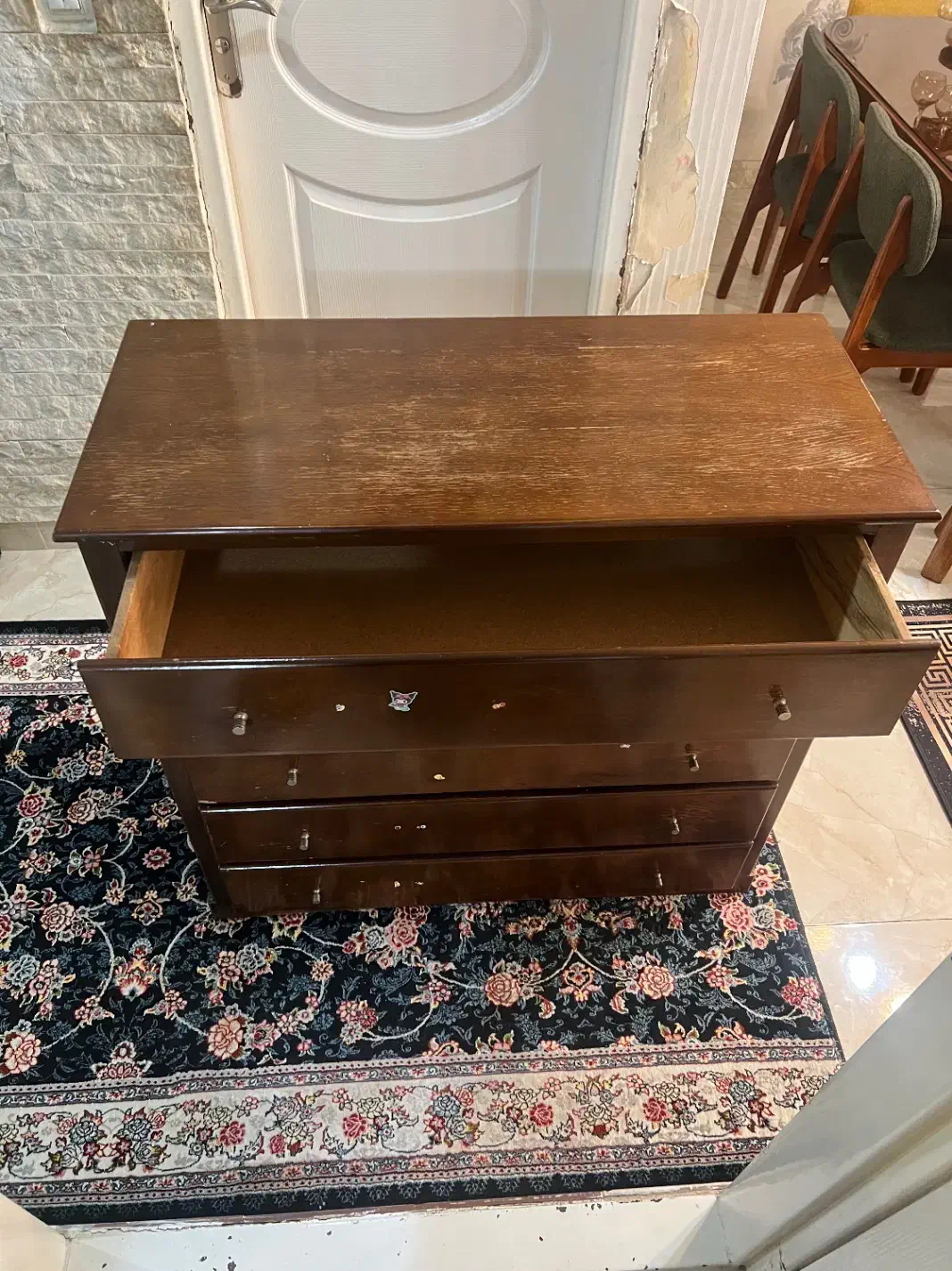 دراور چوب سالم|جاکفشی، کمد، دراور|اسلام‌شهر, شهرک واوان|دیوار