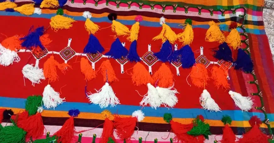 یک عدد جاجیم دستبافت|گلیم، جاجیم، گبه|فیروزآباد (فارس), |دیوار