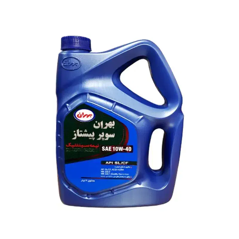 روغن موتور بهران سوپر پیشتاز 10W40 حجم 4 لیتر|قطعات یدکی و لوازم جانبی|رشت, بازار|دیوار