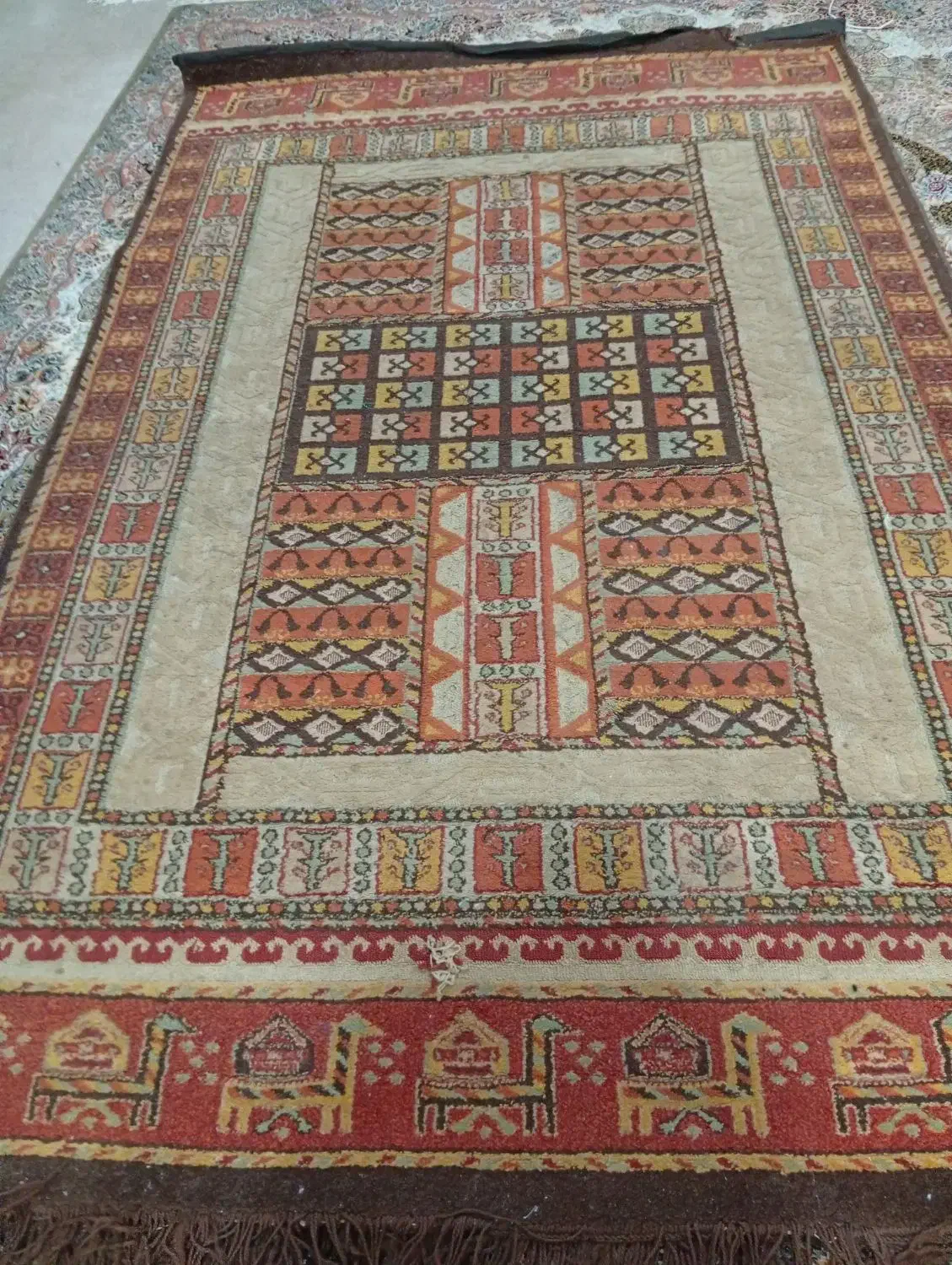 قالیچه|گلیم، جاجیم، گبه|اهواز, کوی جواهری|دیوار