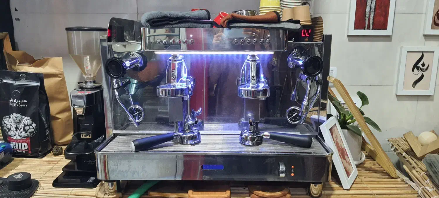 دستگاه اسپرسو ساز ایتالیایی مولتی بویلر جیمبالی|کافی‌شاپ و رستوران|شیراز, هفت تنان|دیوار
