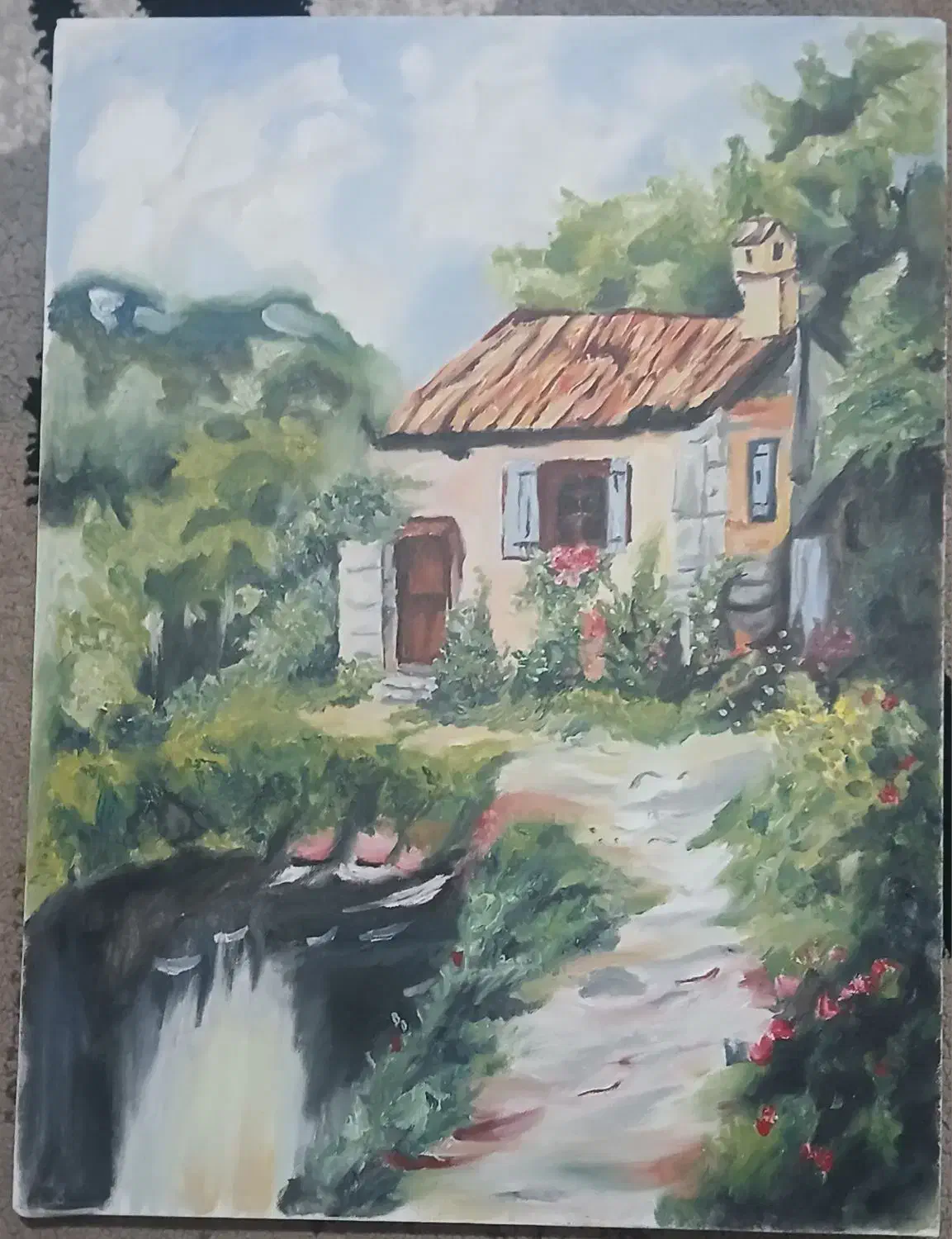 بوم نقاشی|تابلو، نقاشی، عکس|قزوین, |دیوار