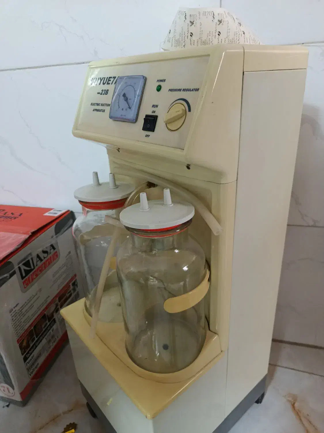 دستگاه ساکشن پایه بلند|پزشکی|کاشان, قطب راوندی|دیوار