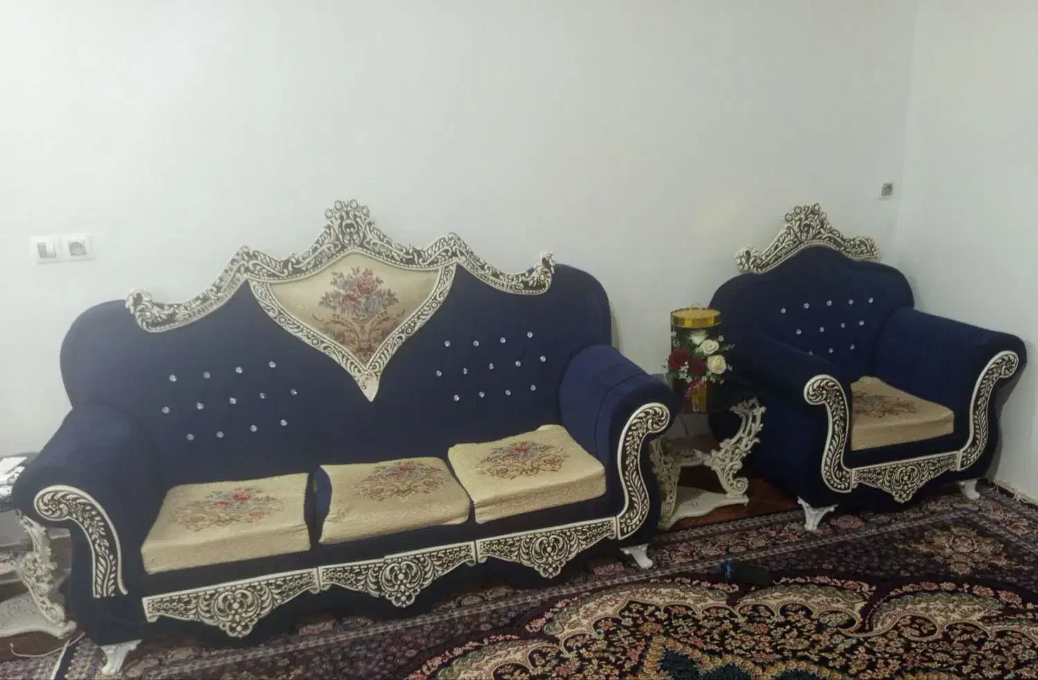 فروش فوری ۸ نفره|مبلمان خانگی و میز عسلی|تربت‌حیدریه, پائین ولایت|دیوار