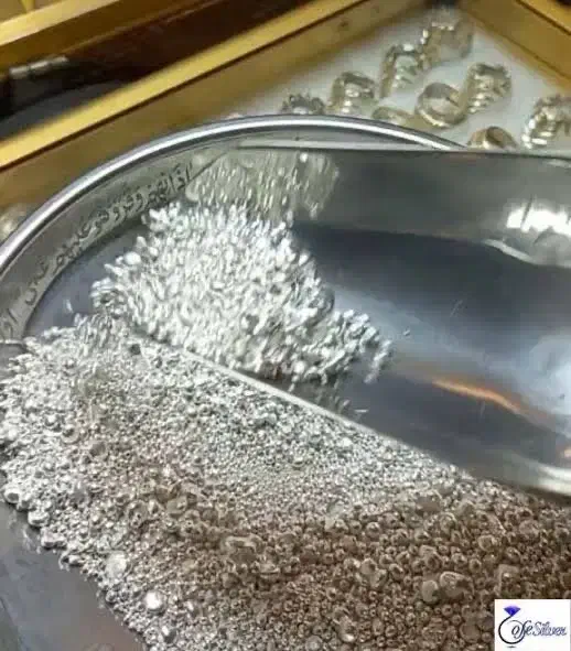 فروش انواع شمش و ساچمه نقره|جواهرات|یزد, |دیوار