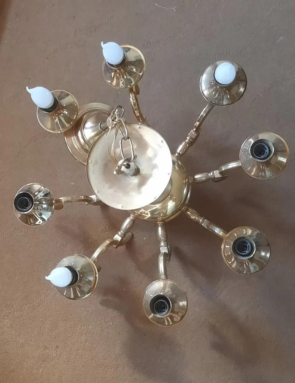 لوستر برنز|لوستر و چراغ آویز|خوی, |دیوار