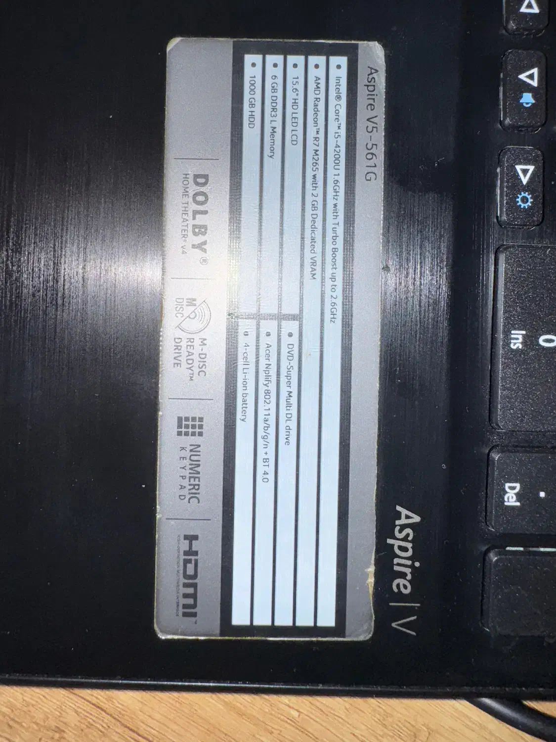 آگهی فروش لپتاپ Acer Aspire V5-561G|رایانه همراه|بابل, |دیوار