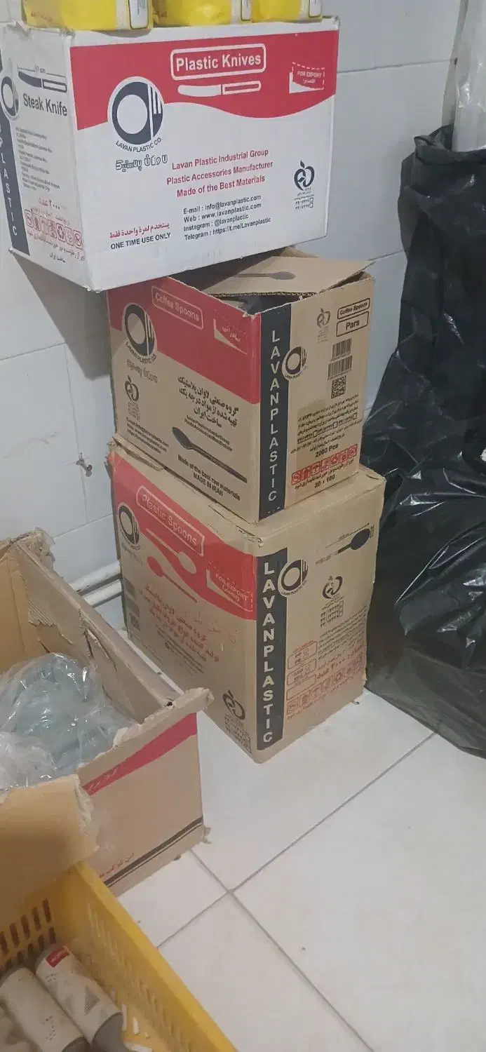 یکبارمصرف|ظروف نگهدارنده، پلاستیکی، یکبارمصرف|ابهر, |دیوار