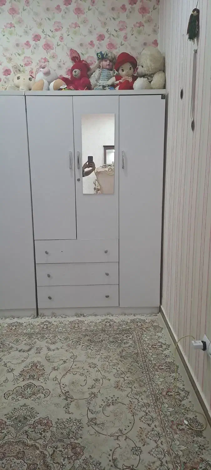 تخت دو طبقه و دو کمد  جادار|تخت و سرویس خواب|شهریار, شهرک وائین|دیوار