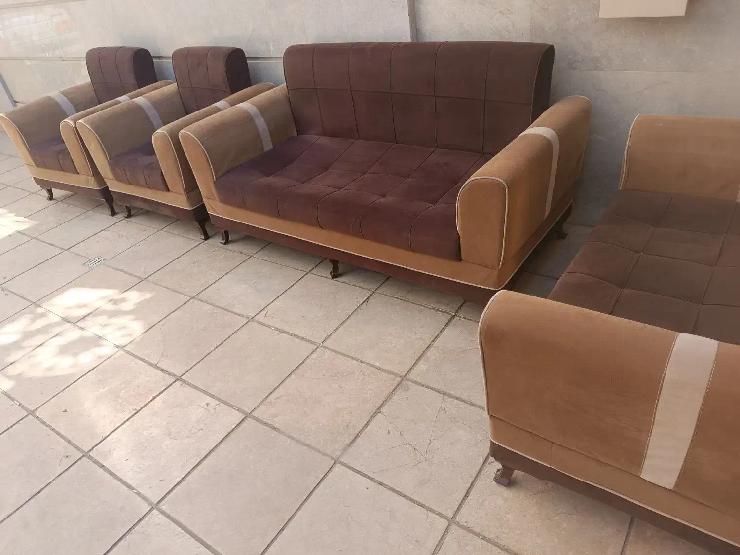 مبل هفت نفره|مبلمان خانگی و میز عسلی|مشهد, زیبا شهر|دیوار