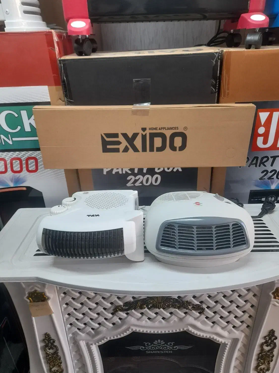 بخاری برقی فن دار استاندارد|بخاری، هیتر، شومینه|مشهد, ده دی|دیوار