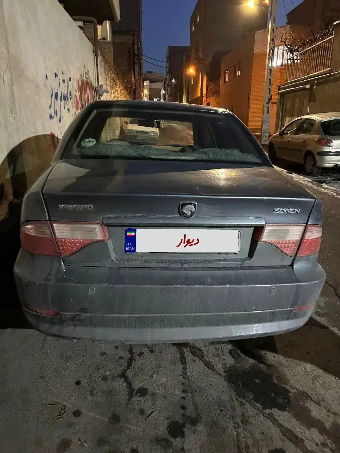 سمند۹۳ موتور ملی فنی عالی|خودرو سواری و وانت|تبریز, |دیوار