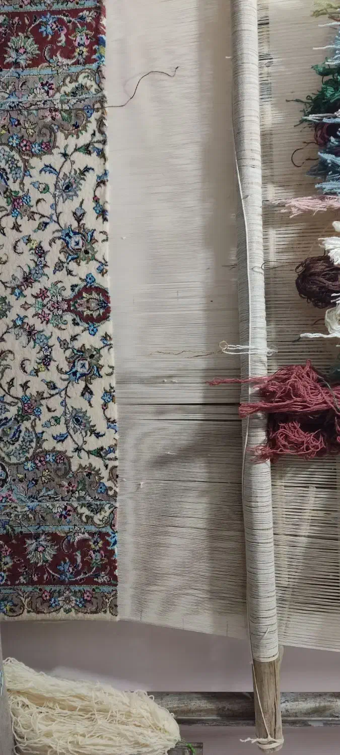 قالی نصفه|فرش|کاشان, لتحر|دیوار