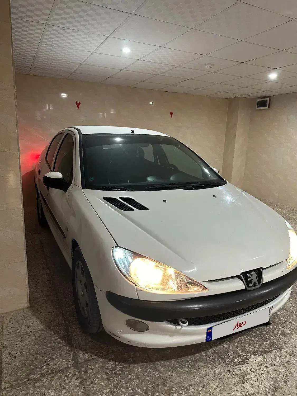 206 v8 مدل ۹۵|خودرو سواری و وانت|بندر ماهشهر, |دیوار