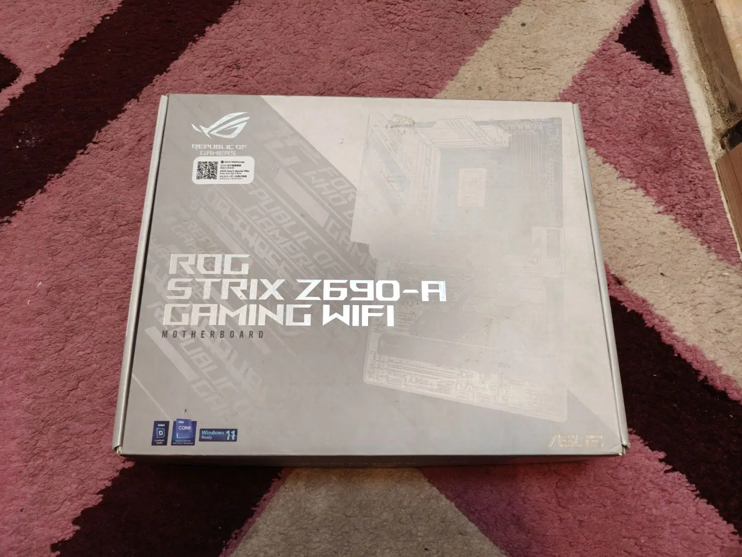 Rog Strix Z690A Gaming Wifi D5 درحد|قطعات و لوازم جانبی رایانه|تهران, تهرانسر شرقی|دیوار