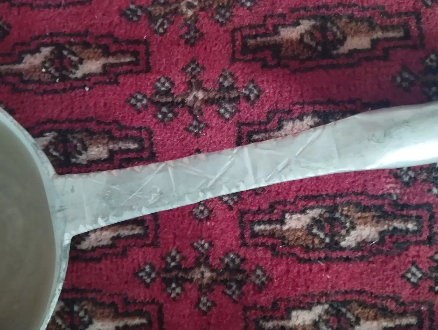 ابگردان مسی قدیمی ملاقه|ظروف پختوپز|اصفهان, شاه پسند|دیوار