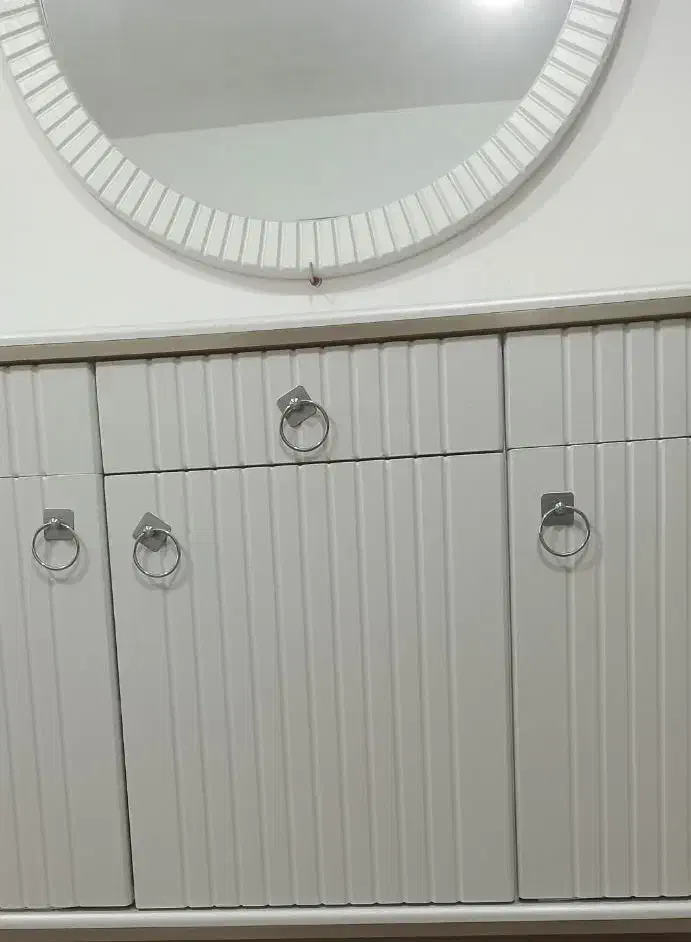 ست میز تی وی کنسول و آینه و جاکفشی|میز تلویزیون|آبیک, |دیوار