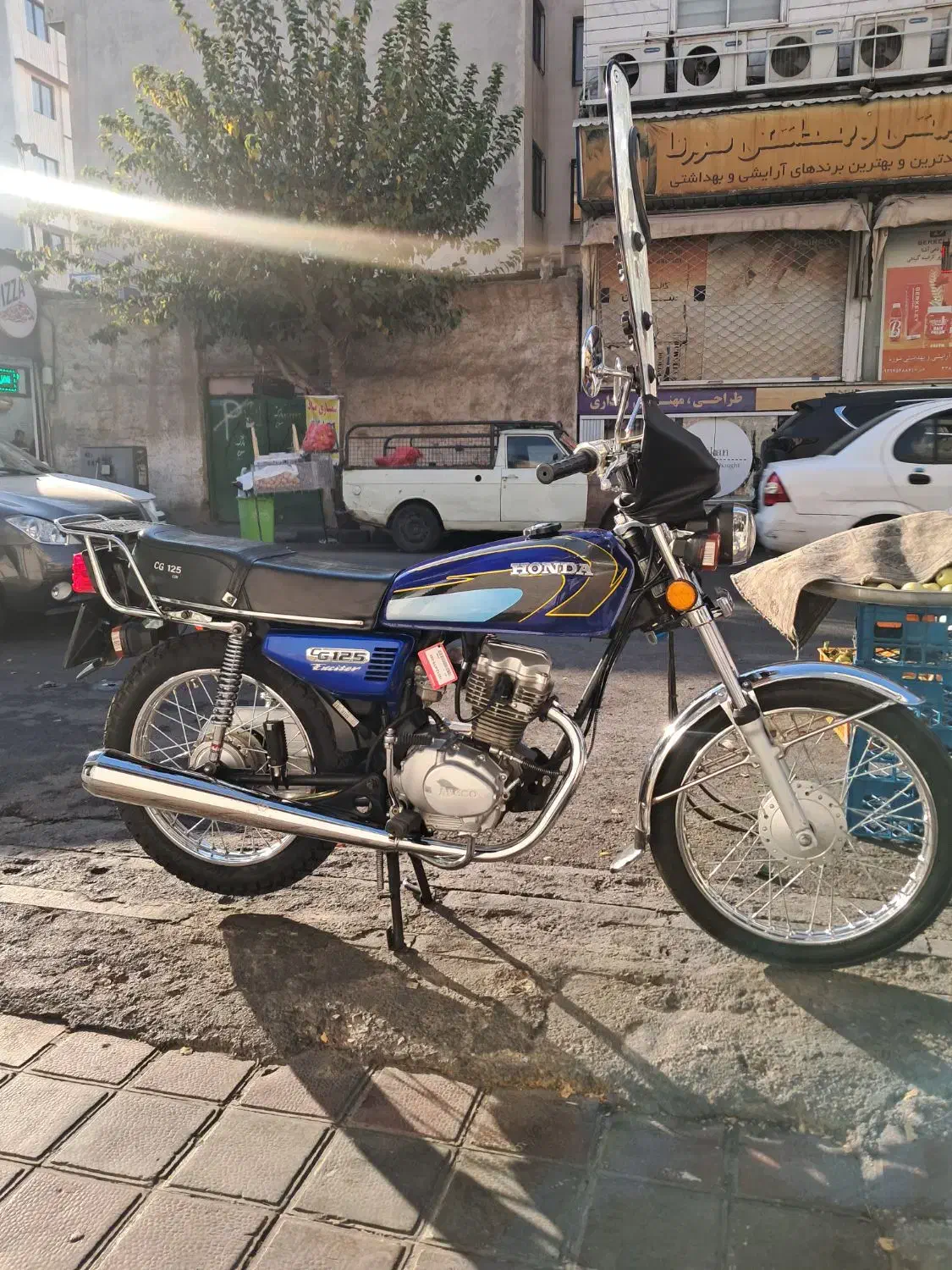 موتور.هوندا .۱۲۵.زیگما|موتورسیکلت|تهران, والفجر (افسریه)|دیوار