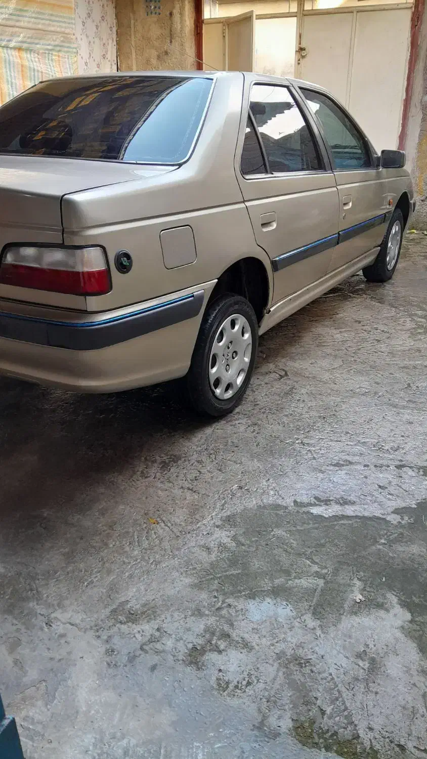 پژو پارس84 دو گانه سوز|خودرو سواری و وانت|رشت, عینک|دیوار