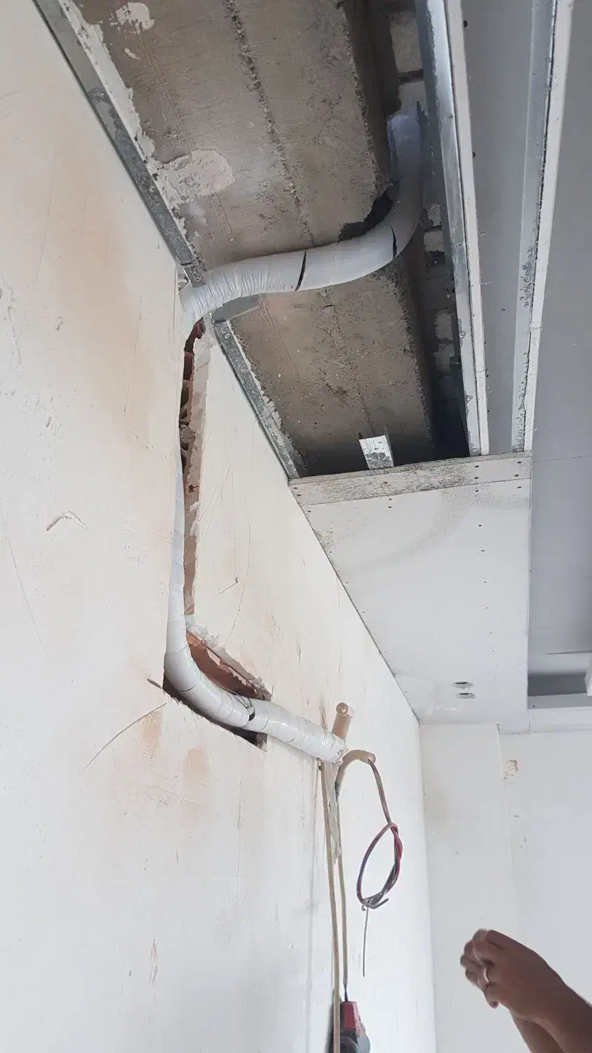 لوله گذاری.نصب.تعمیر و سرویس اسپلیت به صورت تخصصی|خدمات پیشه و مهارت|رشت, پل تالشان|دیوار