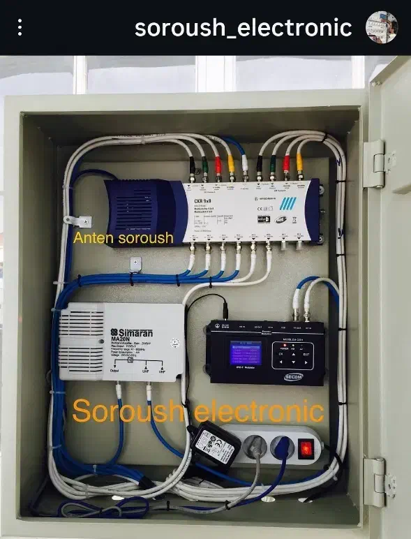 آنتن مرکزی ( سروش ) * اصل *|خدمات پیشه و مهارت|کرج, فاز ۱ مهرشهر|دیوار