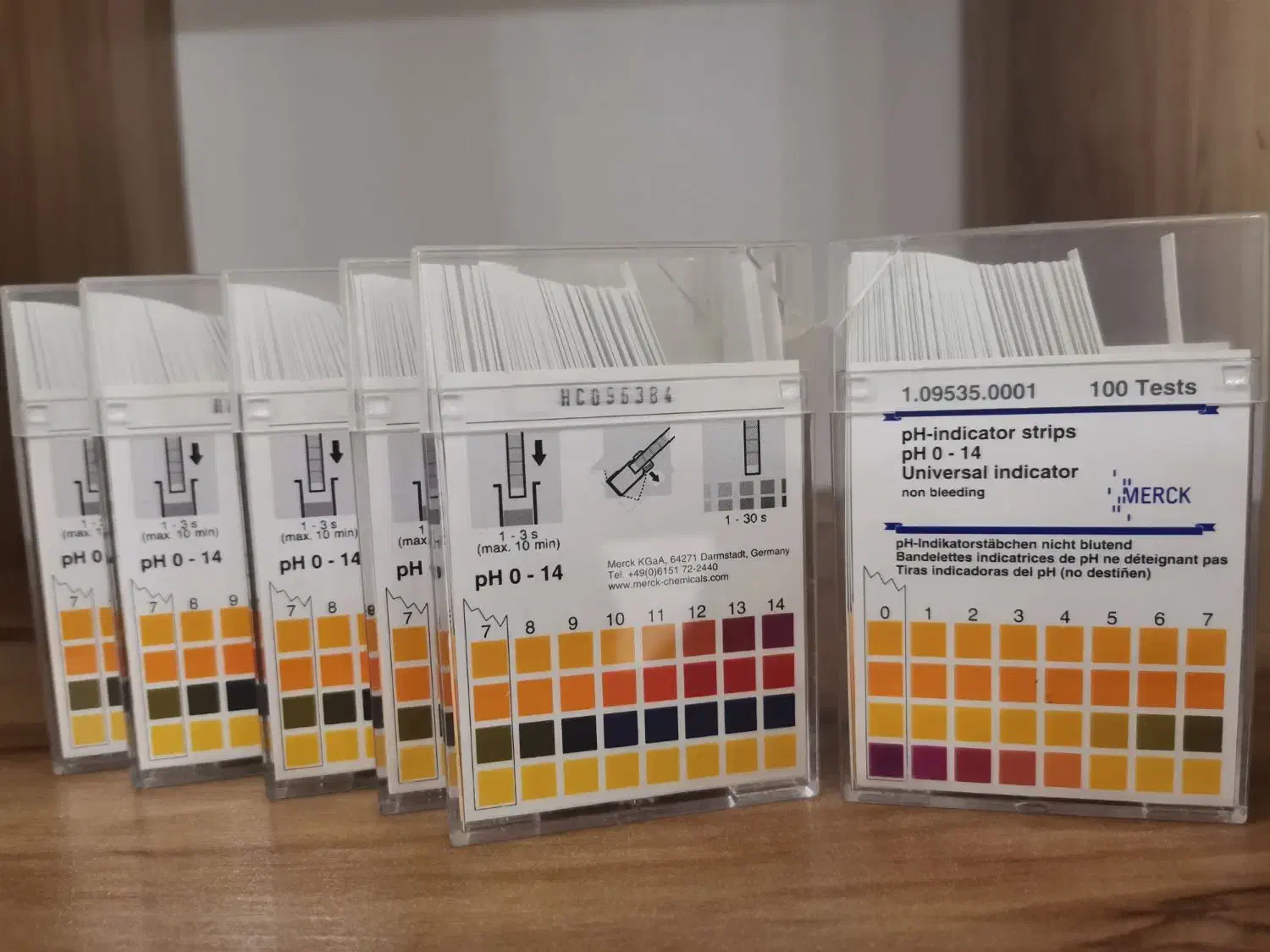 کاغذ pH مرک آلمان 100 عددی|لوازم التحریر|زنجان, |دیوار