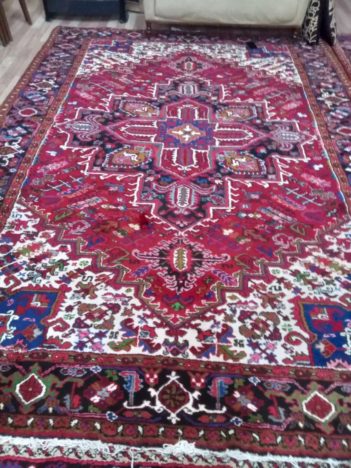 ۳تخته فرش دستبافت بخشایش توخوش ۳عددزیر پایی|فرش|تبریز, |دیوار