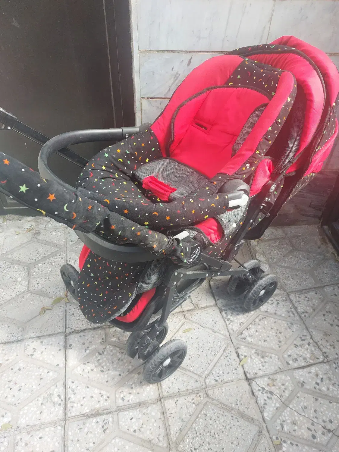 ست کالسکه وکریهر درحد نو|کالسکه و لوازم جانبی|بروجرد, |دیوار