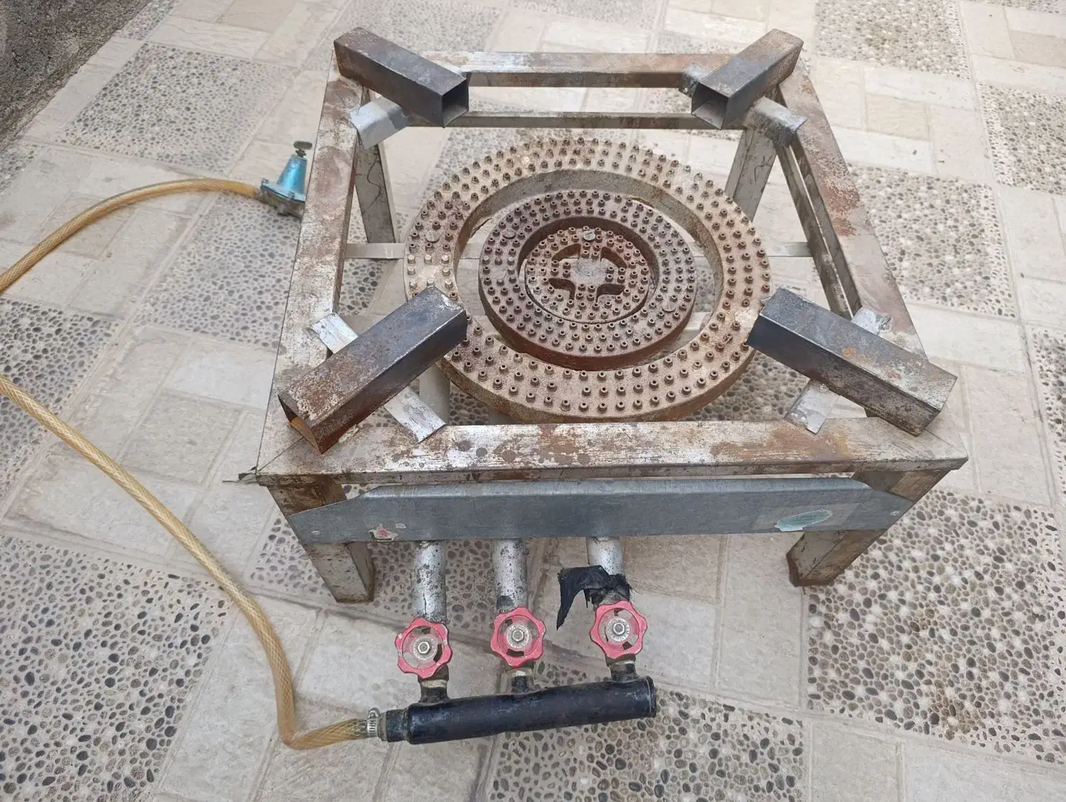 پلوجوش۳ شعله جنس خوب با رگراتور فشارقوی|اجاق گاز و لوازم برقی پختوپز|جیرفت, |دیوار