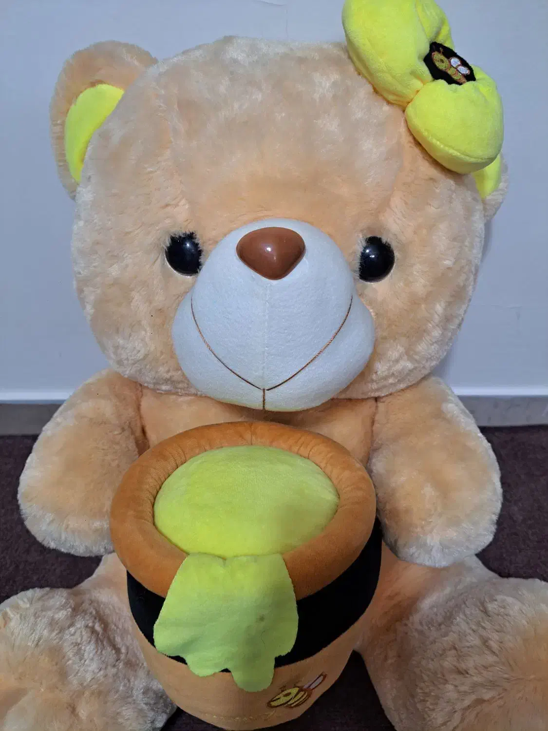 عروسک خرس ۷۰ سانتی ترک خارجی|اسباب‌بازی بچه|تهران, آهنگ|دیوار