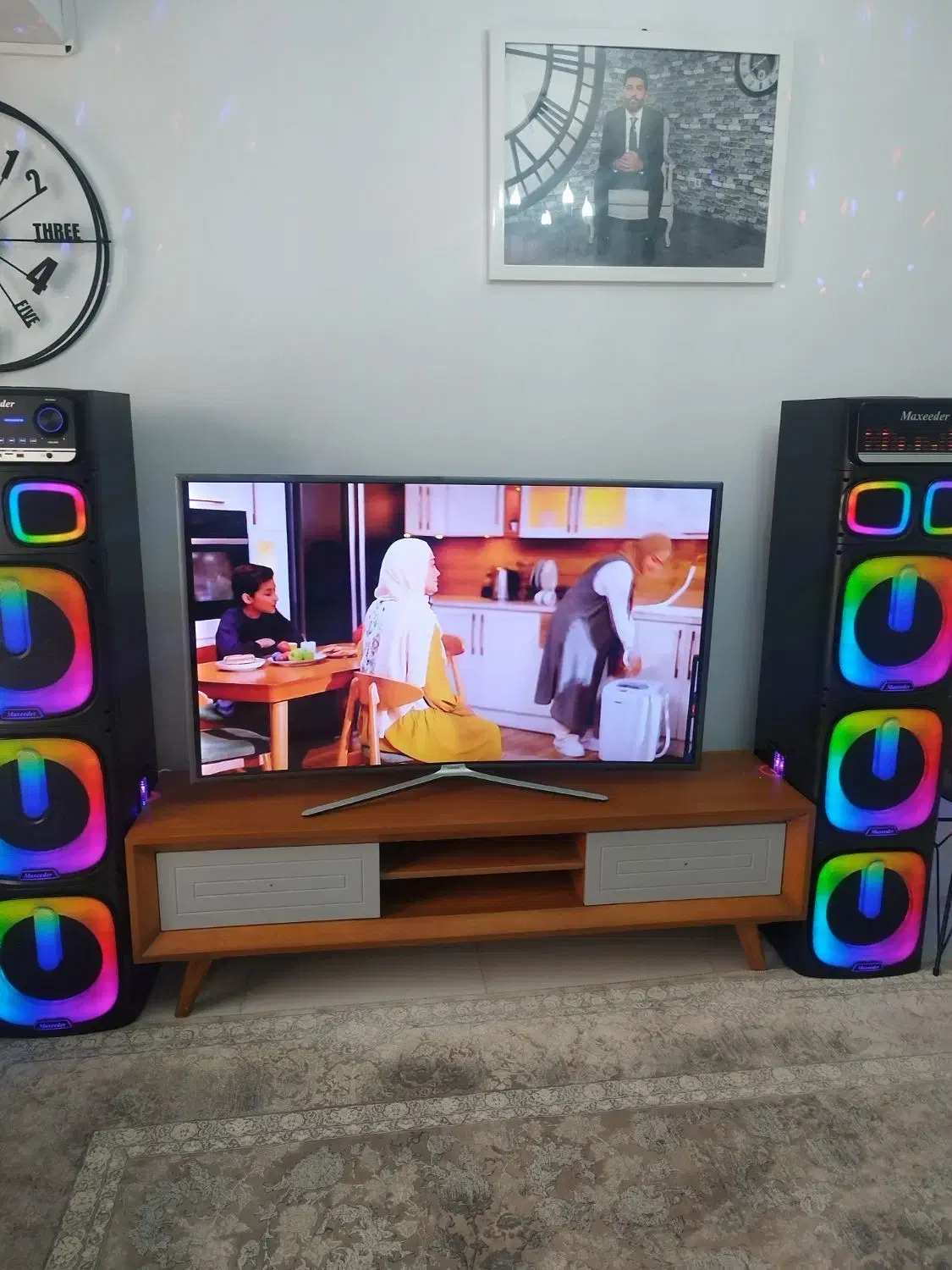 ال ای دی۵۵اینچ هوشمنداندرویدمنحنی سامسونگ|تلویزیون و پروژکتور|شهریار, شهرک وائین|دیوار