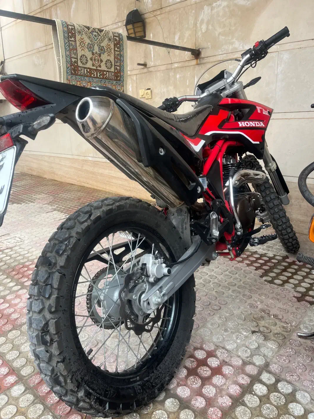 موتور تیریل تی فور کویر|موتورسیکلت|تاکستان, |دیوار