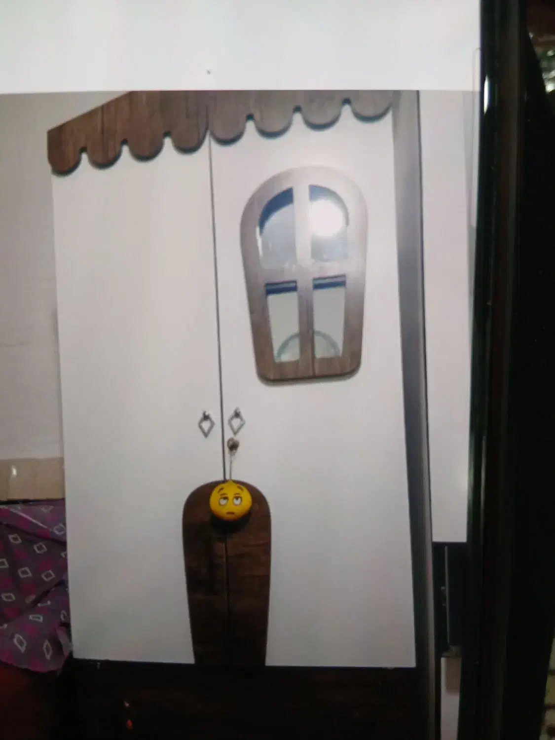 کمد بچه درحد نو|جاکفشی، کمد، دراور|قم, کلهری|دیوار