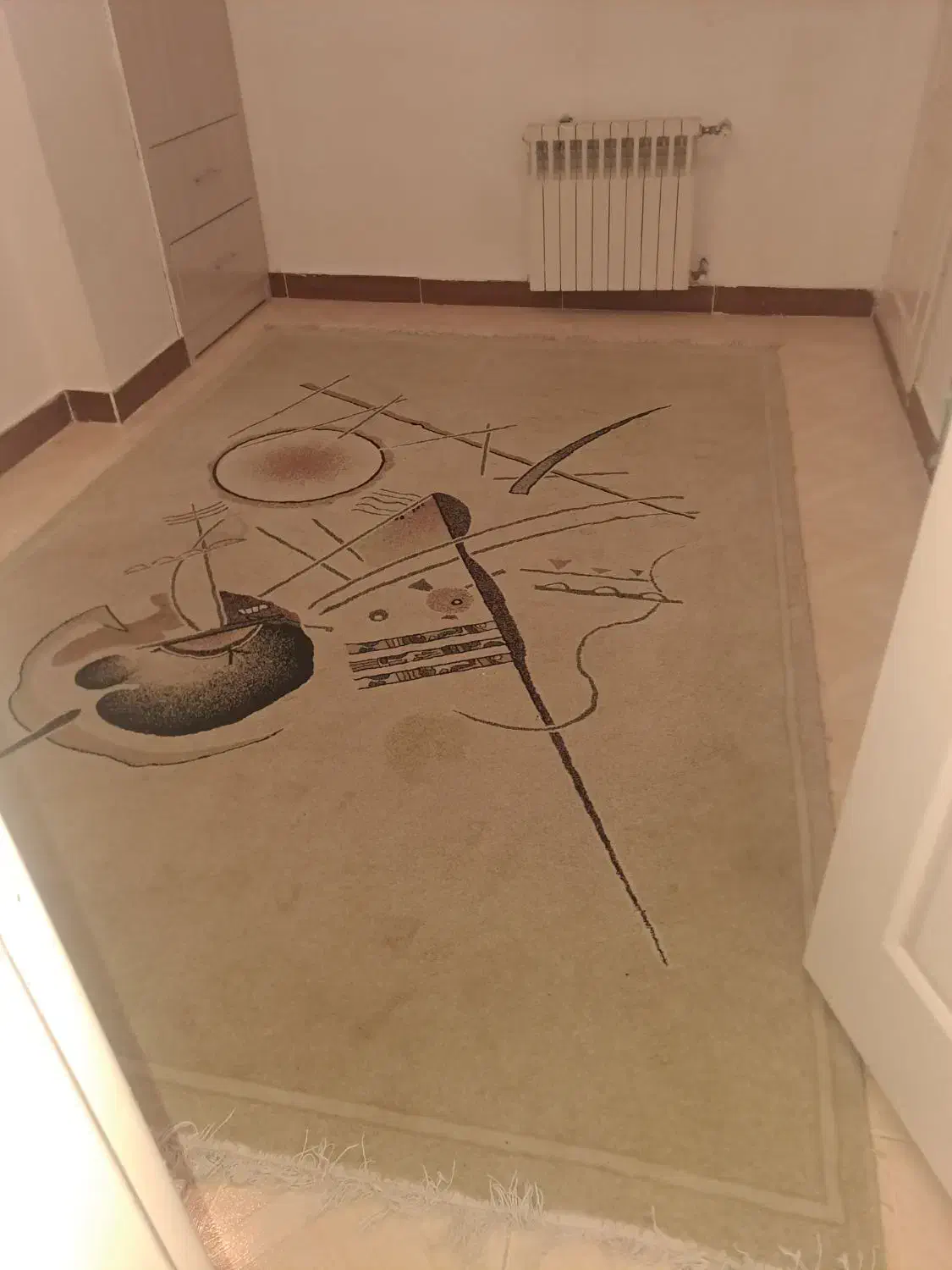 گلیم فرش ۶ متری|گلیم، جاجیم، گبه|گرمدره, |دیوار