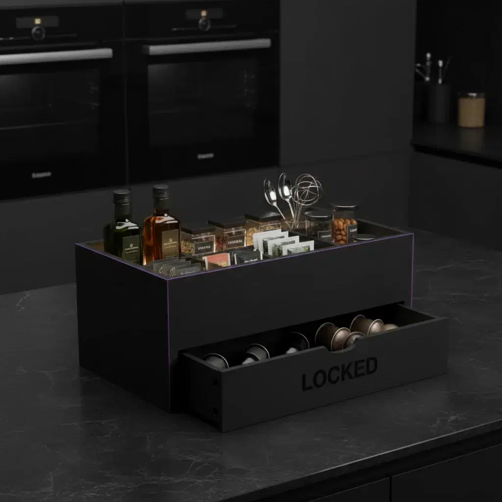 باکس چوبی چندمنظوره کشودار نظمدهنده حرفهای|جاکفشی، کمد، دراور|بندرعباس, |دیوار