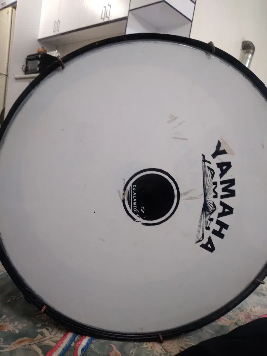 طبل سالم است دو سه بار استفاده شده است|درام و پرکاشن|شهریار, شهرک بهاران (ویره)|دیوار