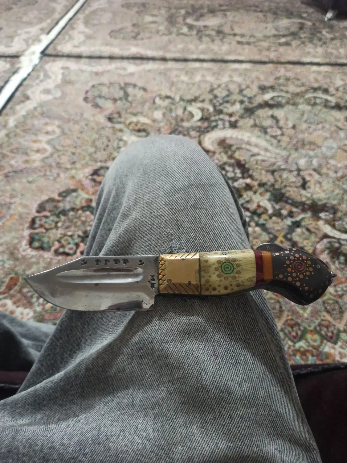 چاقوی دست ساز بهنام|کلکسیون اشیاء عتیقه|ارومیه, |دیوار