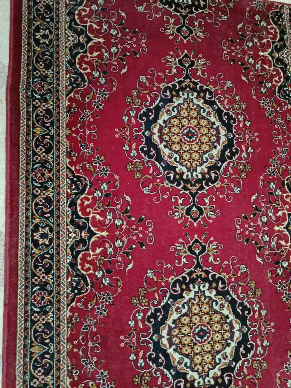 کناره فرش|فرش|شیراز, تندگویان|دیوار