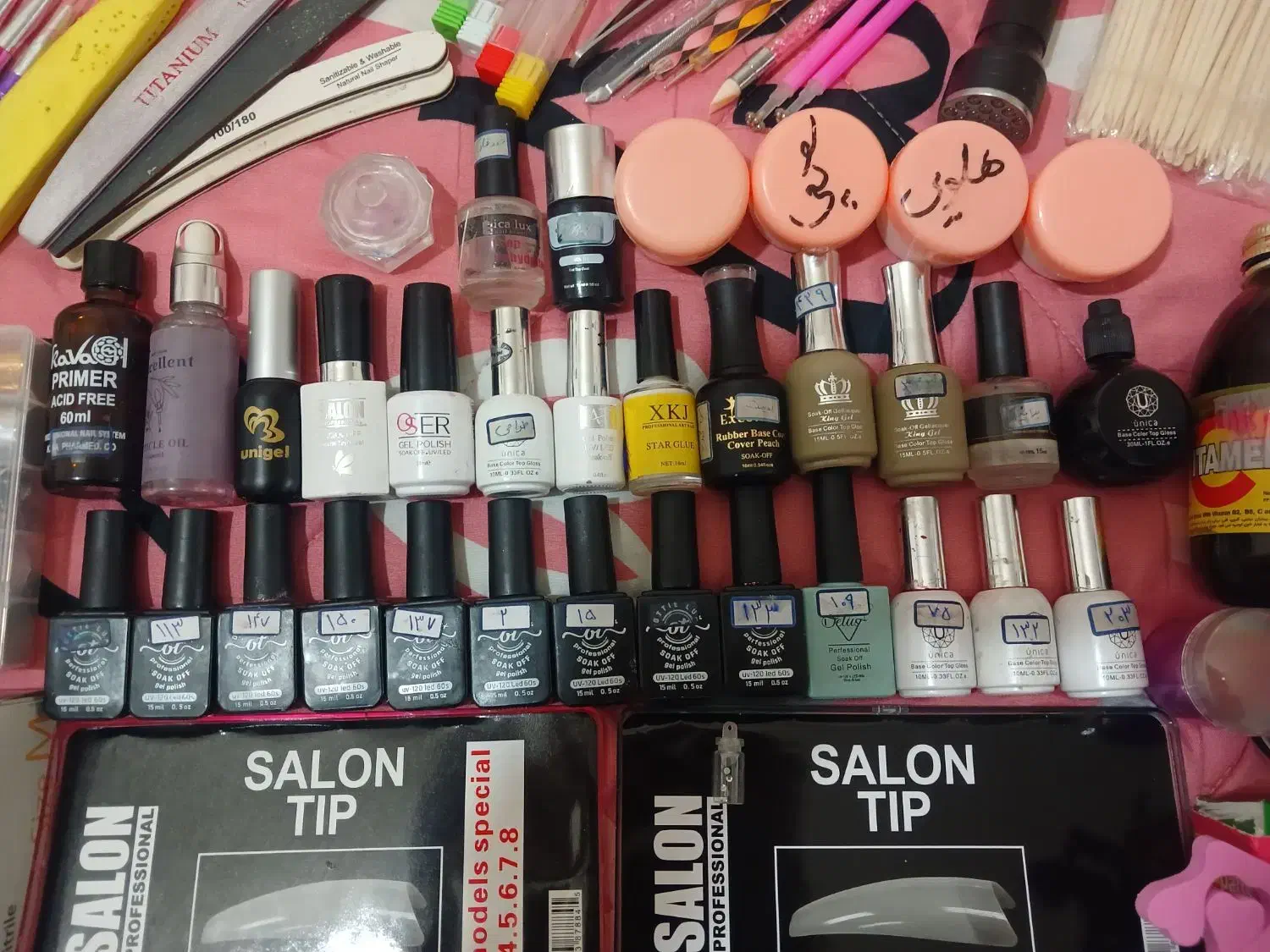 وسایل کاشت ناخن|آرایشی، بهداشتی، درمانی|مرودشت, ژیان|دیوار