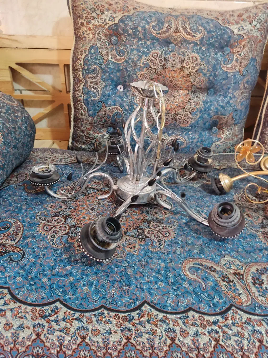 لوستر|لوستر و چراغ آویز|کرمان, |دیوار