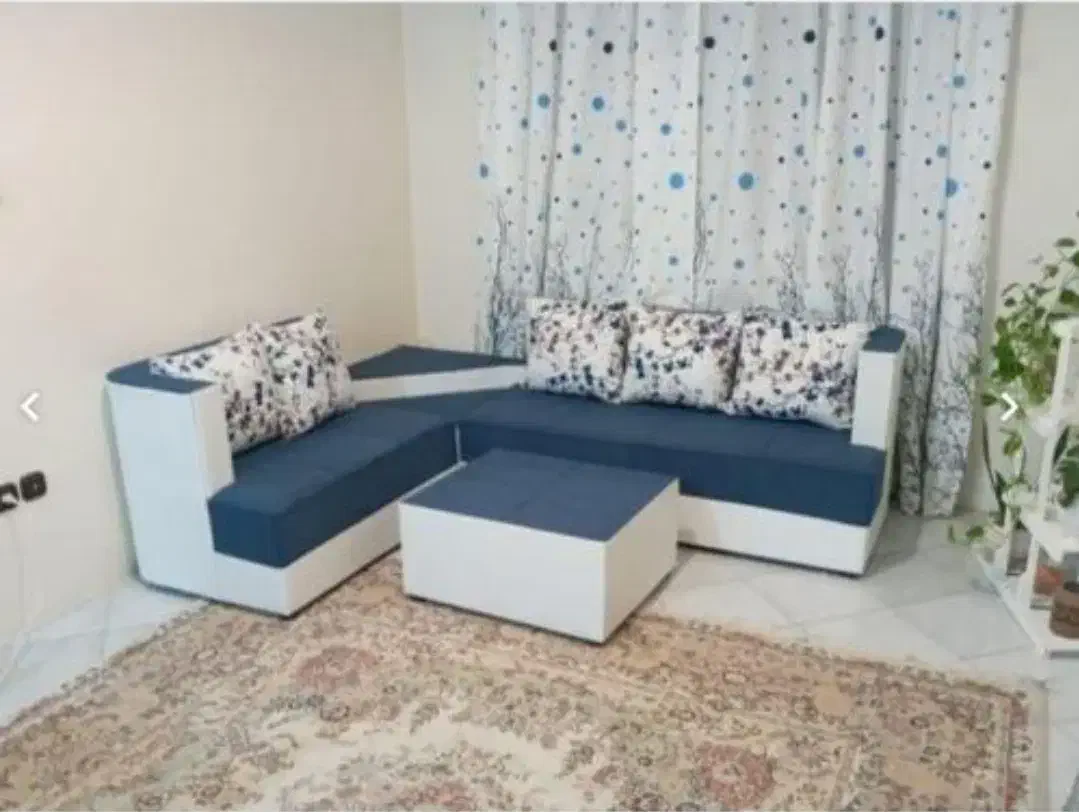 مبل ال کنج  ۵ نفره  مدل رها|مبلمان خانگی و میز عسلی|تهران, شهرک شریفی|دیوار