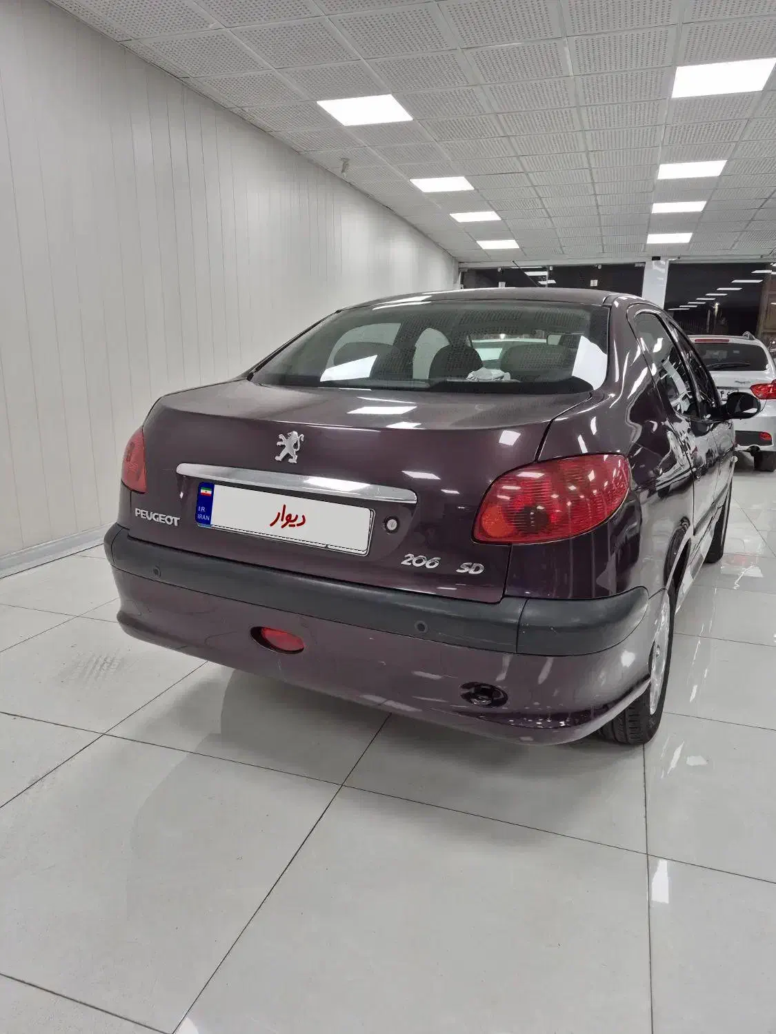206 sd مدل 1395|خودرو سواری و وانت|کرج, گلشهر|دیوار
