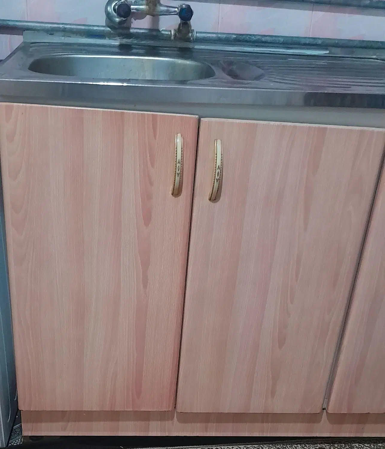 آبچکان،کابیت فلزی،سینک|آب‌چکان و نظم‌دهنده ظروف|کنگاور, |دیوار