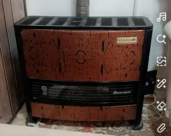 بخاری گازی|بخاری، هیتر، شومینه|فارسان, |دیوار