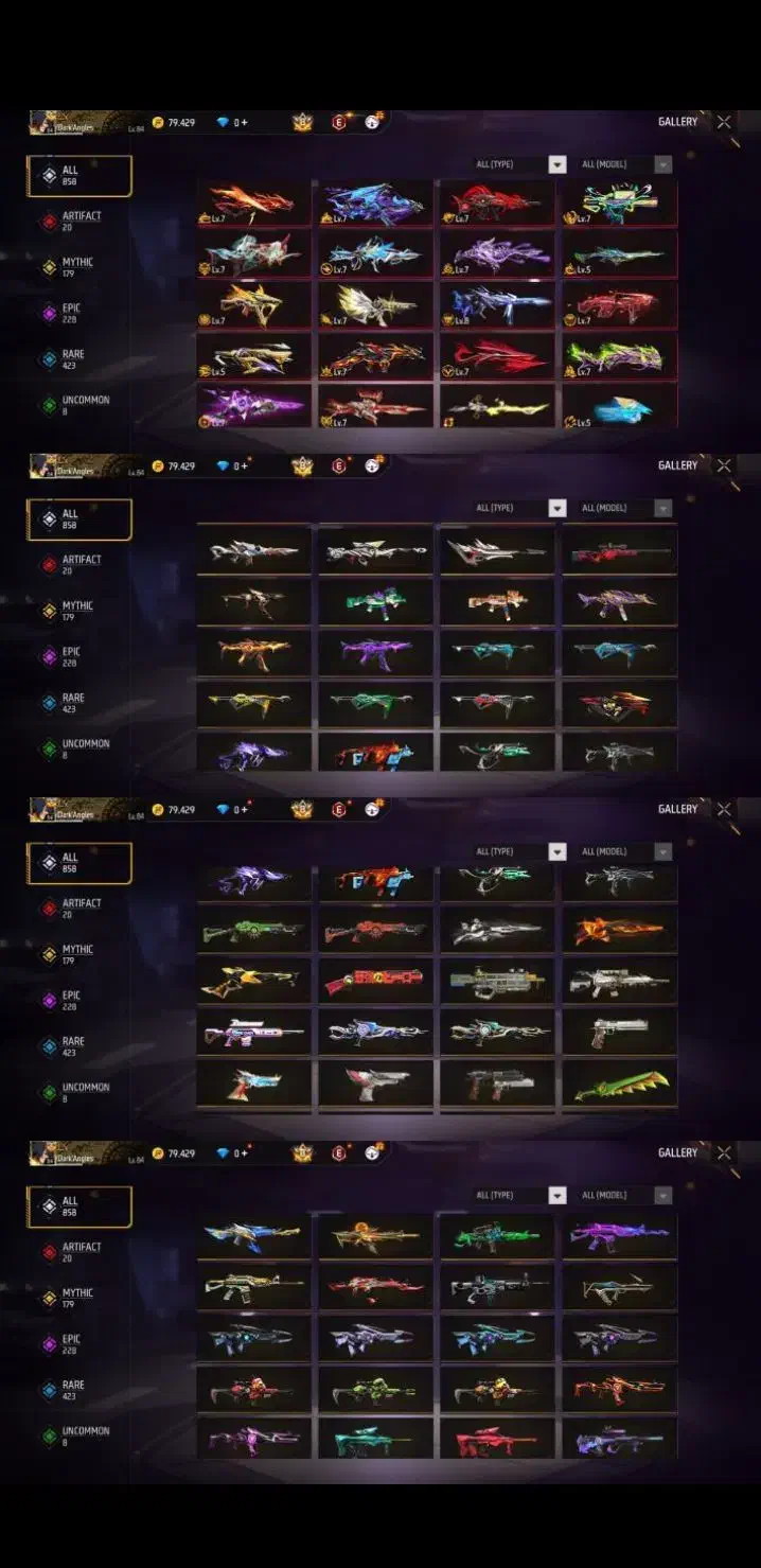 اکنت فری فایر قدیمی|کنسول، بازی ویدئویی و آنلاین|کلاله, |دیوار