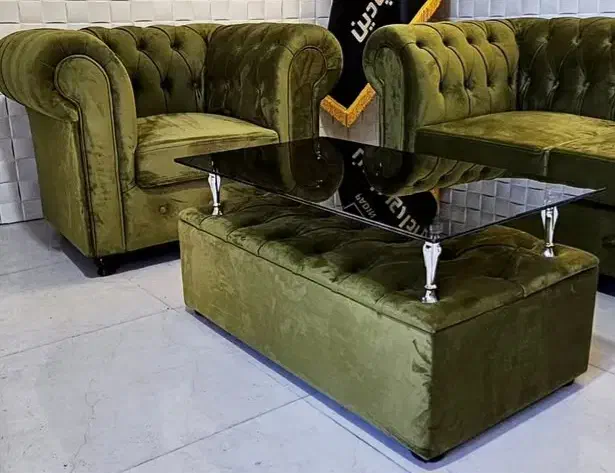 چه سر چهار نفره چرم و پارچه|مبلمان خانگی و میز عسلی|رباطکریم, شهرک صنعتی زوارهای|دیوار