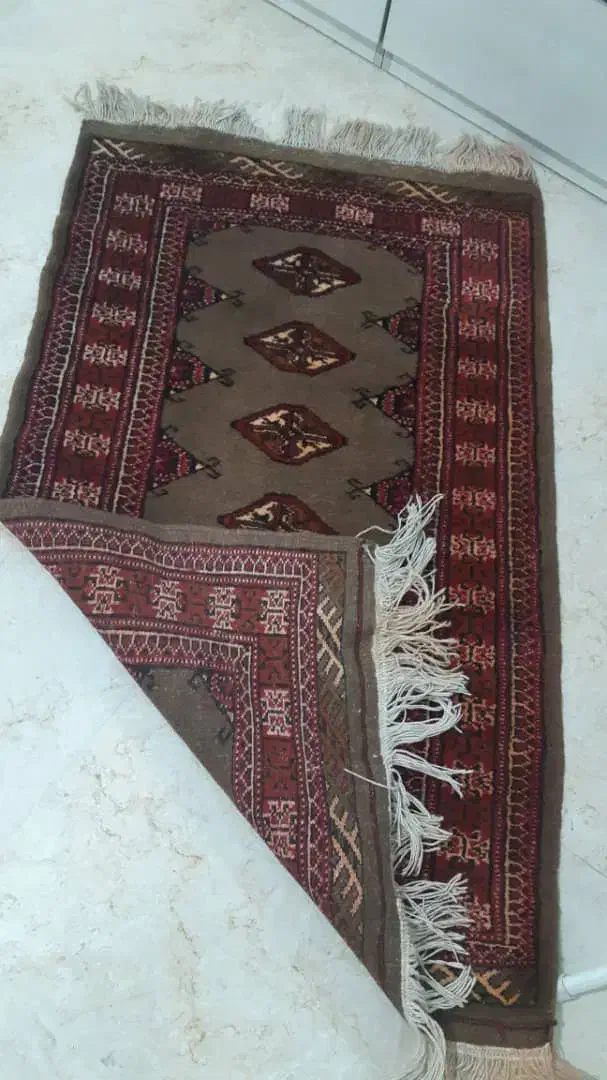 قالیچه دستباف طرح ترکمن|فرش|تهران, هرندی|دیوار