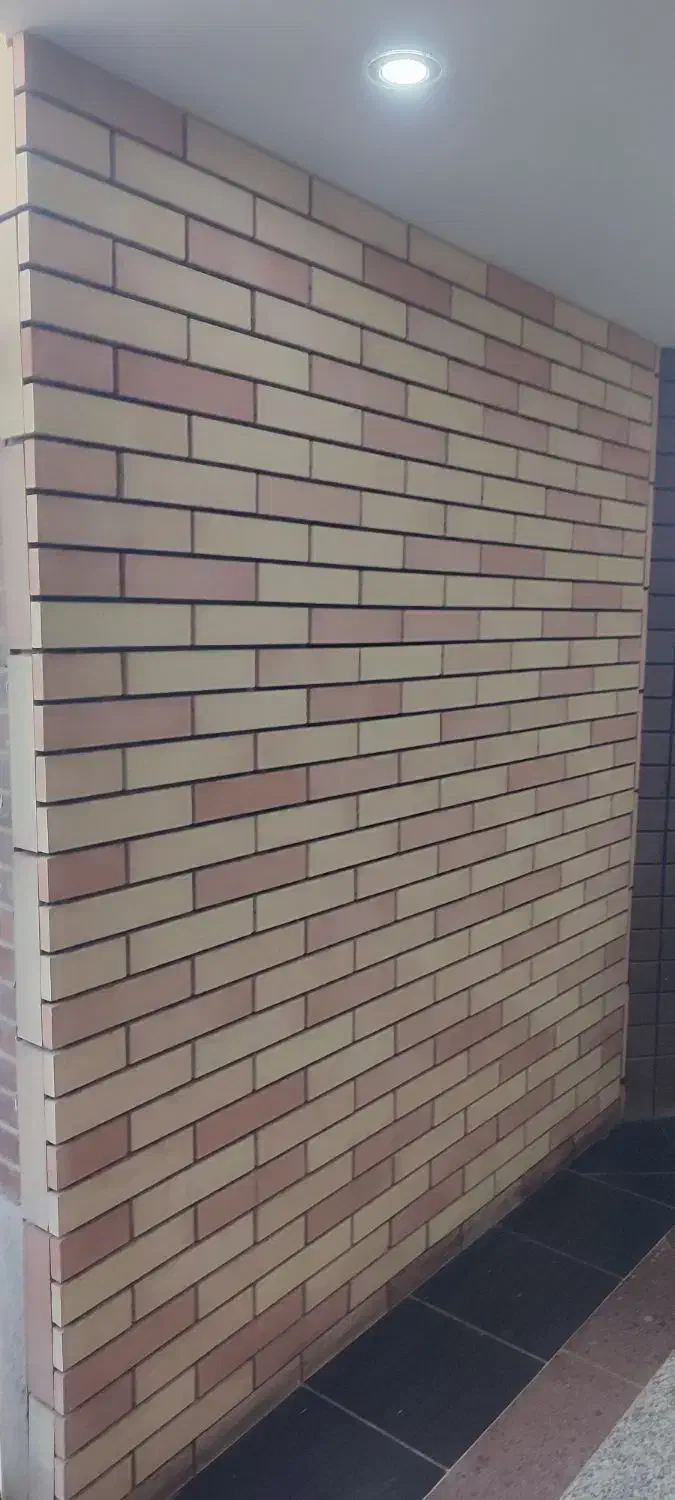 آجر نما گلبهی زردگندمی تایل گلبهی یاقوتی ال گلبهی|مصالح و تجهیزات ساختمان|برخوار, |دیوار