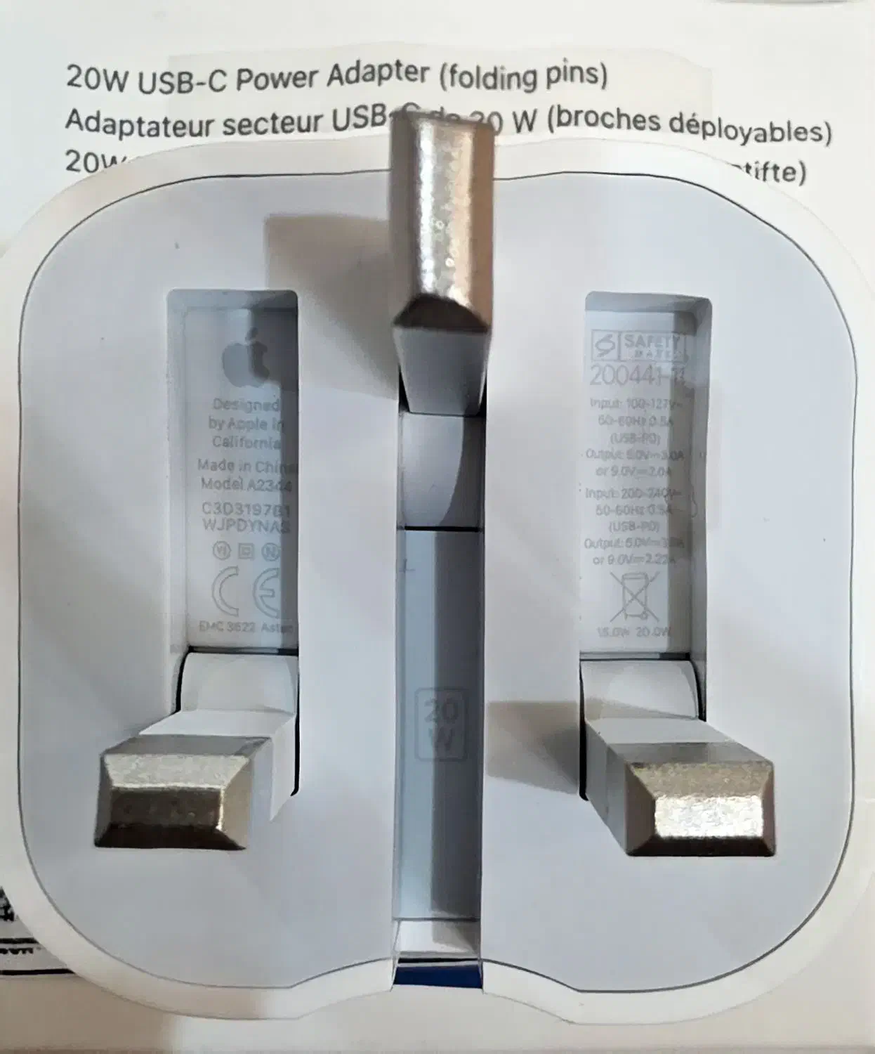 شارژر ۲۰ وات ایفون ۳ پین|لوازم جانبی موبایل و تبلت|شهرکرد, |دیوار