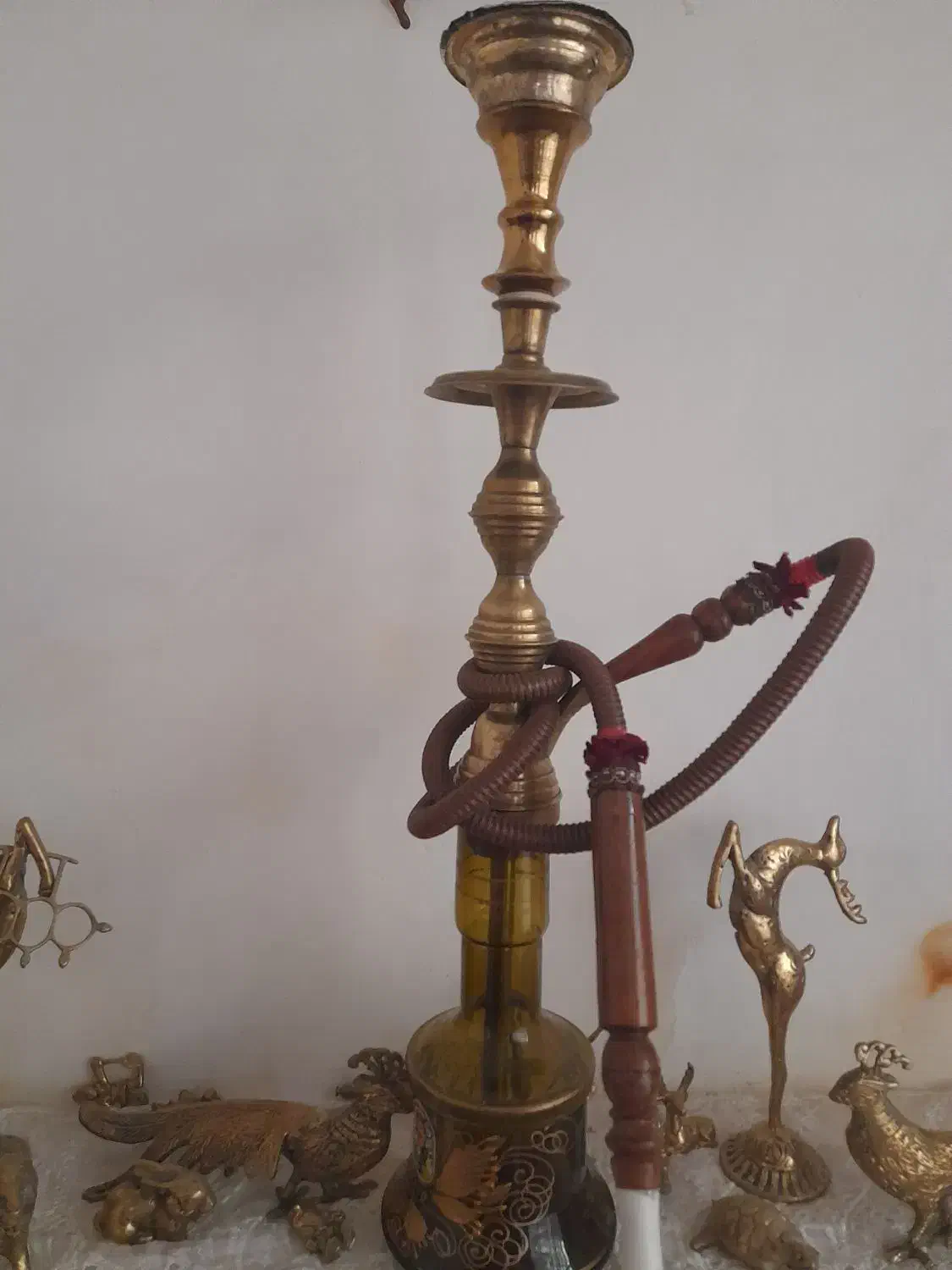 قلیان برنجی|کلکسیون و سرگرمی|خسروشاه, |دیوار